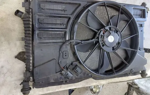 Ford Transit Custom Radiator set 