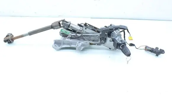 Steering wheel axle set