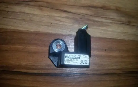 Citroen C4 I Airbag deployment crash/impact sensor 9646768980 604288200