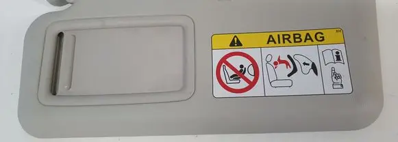 Mazda CX-3 Sun visor