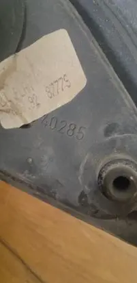Manual wing mirror