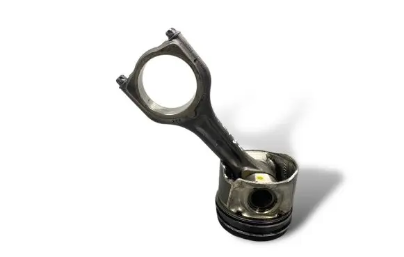 Piston with connecting rod