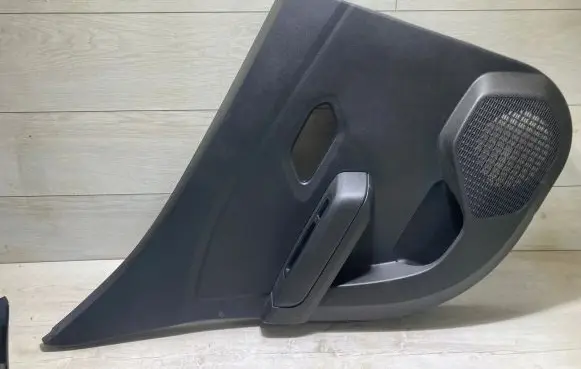 Rear door card panel trim