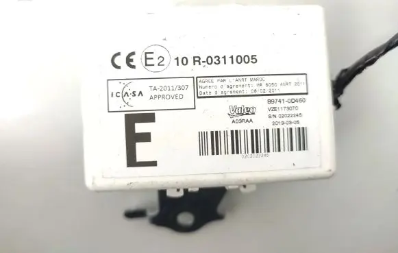 Toyota Yaris Door control unit/module 897410D460