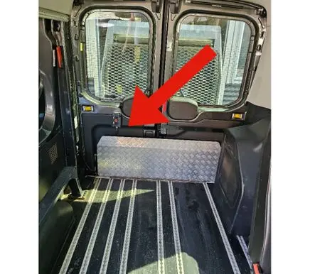 Ford Transit Rear door card panel trim BK31B4632