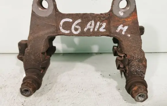 Audi A6 S6 C6 4F Brake caliper pad carrier rear 