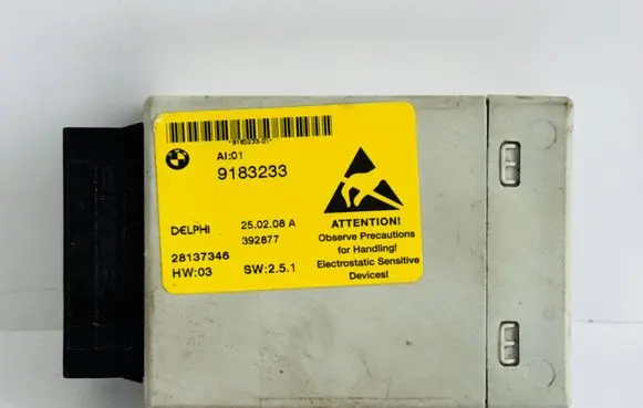 BMW 5 E39 Center console control module 9183233