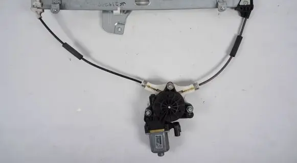 Front door window regulator with motor