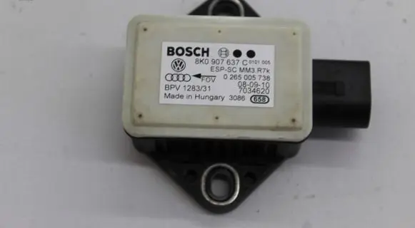 Audi Q5 SQ5 ESP acceleration yaw rate sensor 8K0907637C