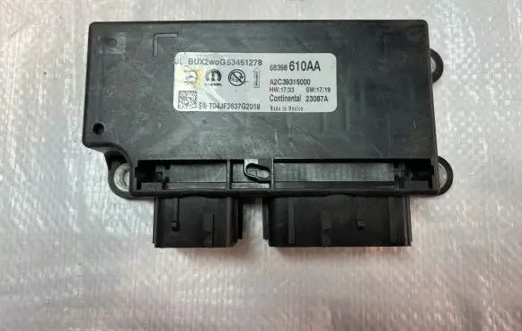 Jeep Wrangler Other control units/modules 68398610AA