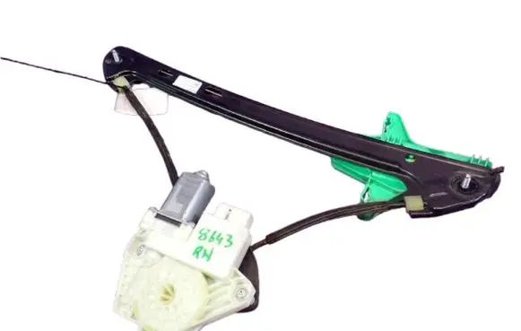 Volkswagen Golf VII Rear door window regulator with motor 5G4839462C