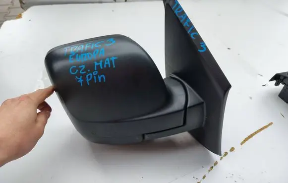 Renault Trafic III (X82) Front door electric wing mirror 