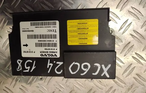 Volvo XC60 Airbag control unit/module 31318792 00405408B2 012041300362