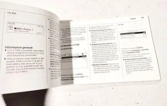 Opel Insignia A Owners service history hand book 
