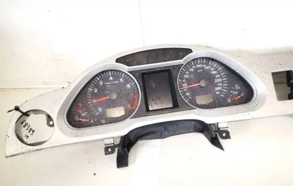 Audi A6 S6 C6 4F Speedometer (instrument cluster) 4f0920901b 4f0910900c