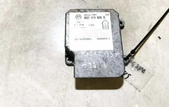 Volkswagen PASSAT B5.5 Airbag control unit/module 6q0909605b 5wk42869