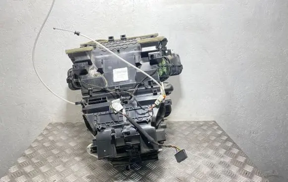 Interior heater climate box assembly