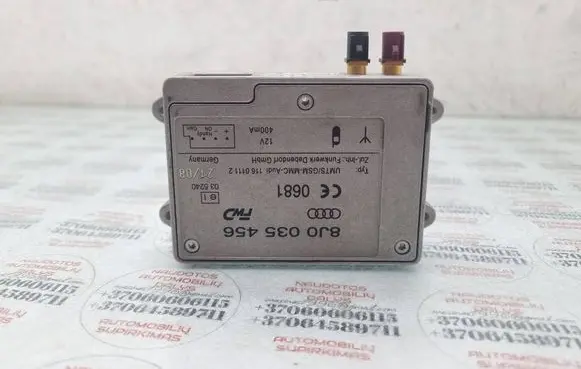 Audi A4 S4 B8 8K Aerial antenna amplifier 8J0035456