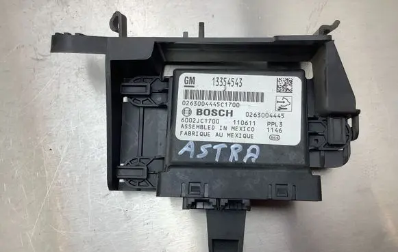 Opel Astra J Parking PDC control unit/module 13354543 6002JC1700 0263004445