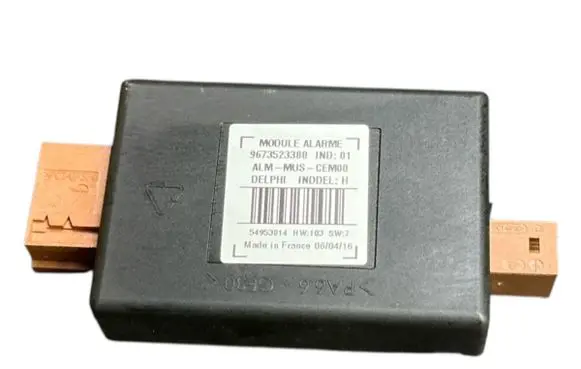 Peugeot 308 Alarm control unit/module 9673523380 54953014
