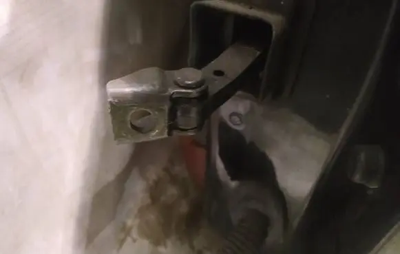 BMW 6 E63 E64 Front door check strap stopper 