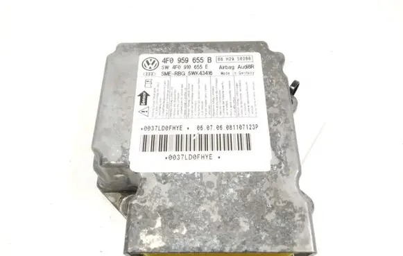 Audi A6 S6 C6 4F Airbag control unit/module 4F0910655E 4F0959655B 5WK43416