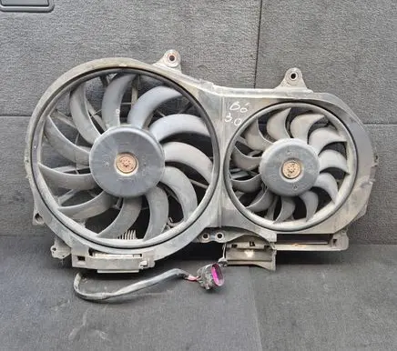 Audi A4 S4 B6 8E 8H Electric radiator cooling fan 8E0121205D 8E0959501R 8E0959501AG
