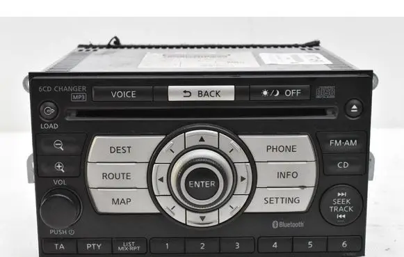 Nissan Qashqai Radio/CD/DVD/GPS head unit 28185JG400