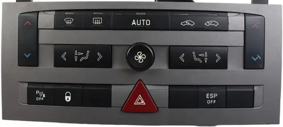 Peugeot 407 Climate control unit 96573322 VP4PUH18C612FH FH1B0F0A2C