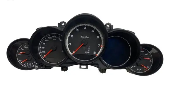 Porsche Cayenne (92A) Speedometer (instrument cluster) 7P5920902D SW27071600 A2C53403997