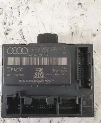 Audi A6 S6 C6 4F Door control unit/module 4F0959792E 4F0910793E