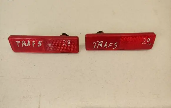 Renault Trafic II (X83) Rear tail light reflector 7700353184 1123500C