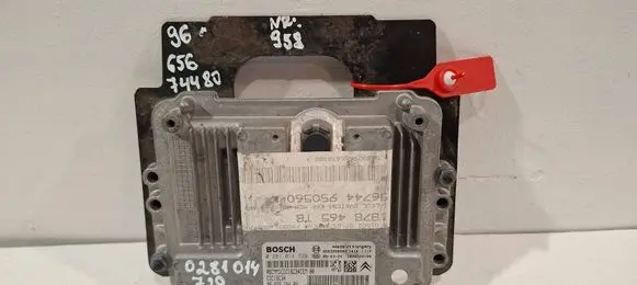 Citroen C4 I Engine control unit/module 0281014729 9665674480