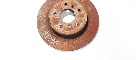 Nissan Qashqai Rear brake disc neventiliuojamas