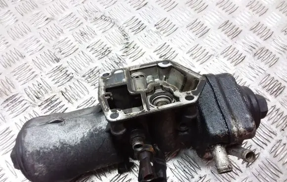 Oil filter mounting bracket