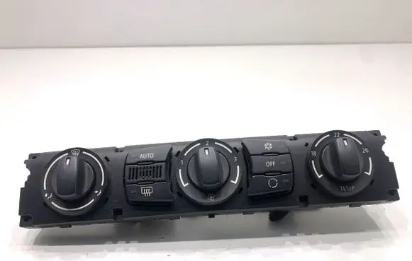 BMW 5 E60 E61 Interior fan control switch 9122396