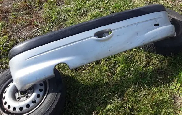 Peugeot 206 Rear bumper 9628638277