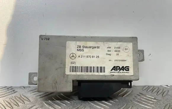 Mercedes-Benz E W211 Other control units/modules A2118708126