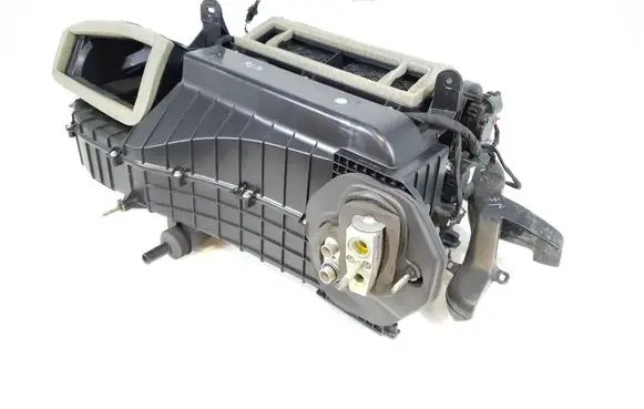 Interior heater climate box assembly