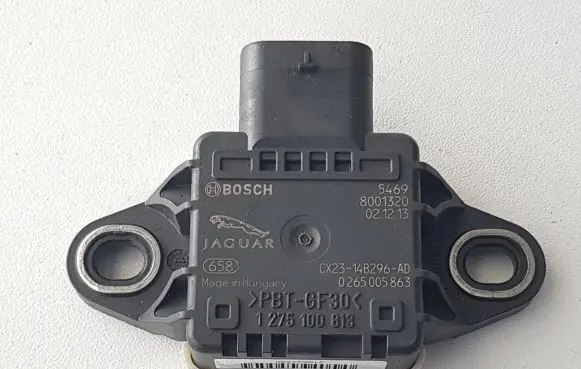 Jaguar XF X250 ESP acceleration yaw rate sensor CX2314B296AD 8001320 1275100813