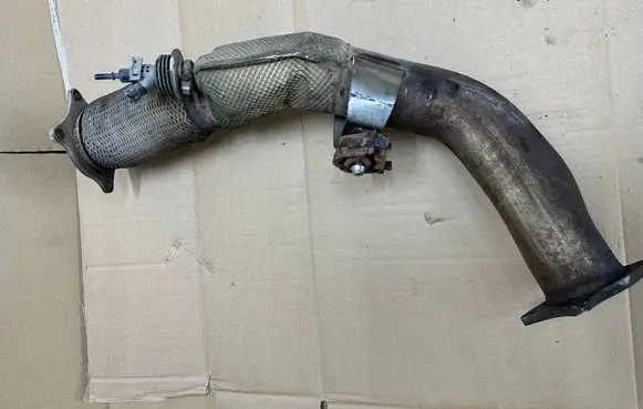 Audi A6 C7 Exhaust gas pipe 