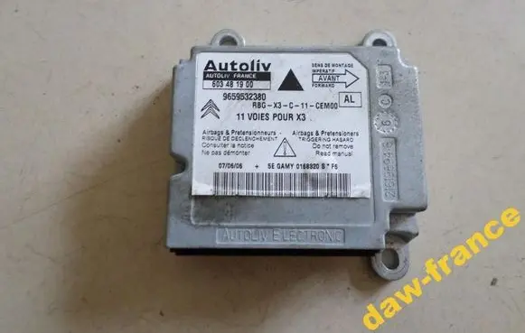 Citroen C5 X Airbag control unit/module 9659532380