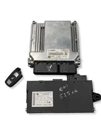 BMW 5 E60 E61 Engine control unit/module 7811151 0281015130 170084543