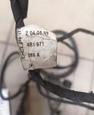 Audi A6 S6 C5 4B Parking sensor (PDC) wiring loom 4B1971085A