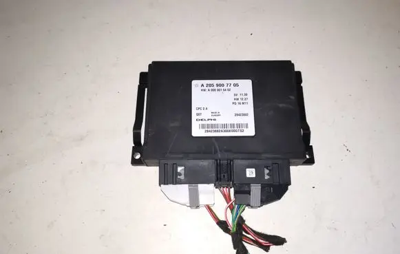 Mercedes-Benz C W205 Comfort/convenience module A2059007705 A0009016402