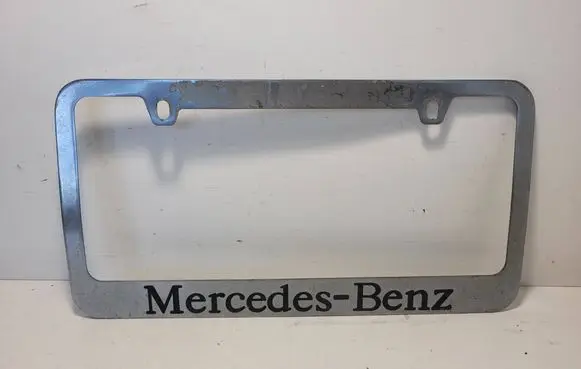 Mercedes-Benz SL R129 Number Plate Surrounds Holder Frame 