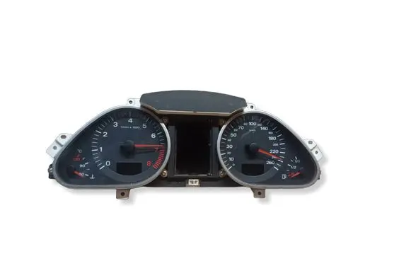Audi A6 S6 C6 4F Speedometer (instrument cluster) 4F0920900K 4F0910900A 503000730102