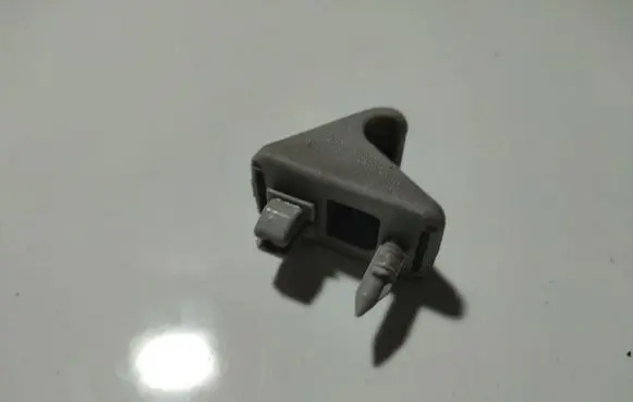 Sun visor clip/hook/bracket