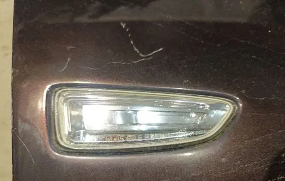 Opel Astra J Front fender indicator light 