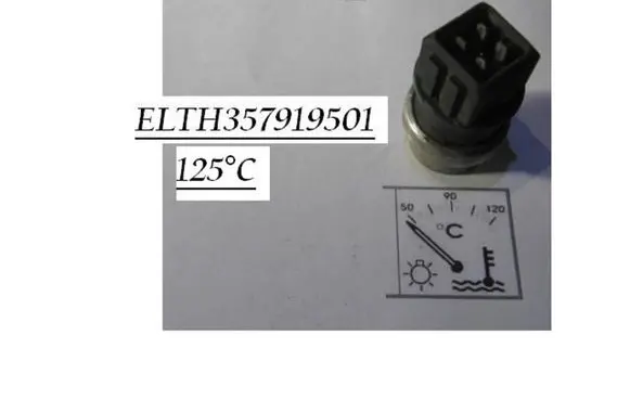 Seat Toledo I (1L) Coolant temperature sensor ELTH357919501